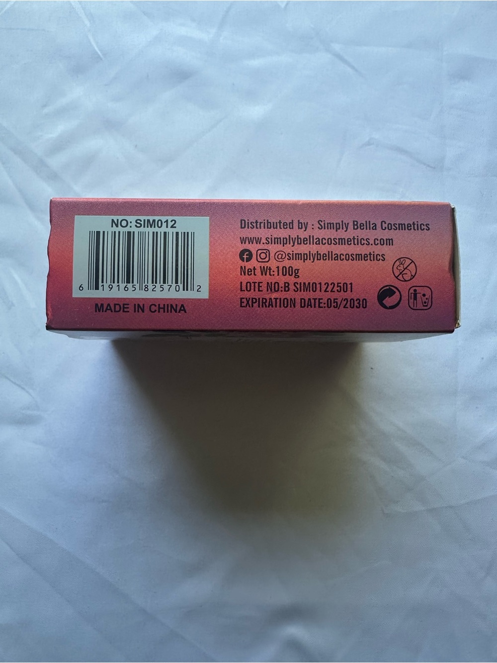Simply Bella Handmade Rose Face Soap Cleanser Bar 100g NIB - Picture 3 of 6